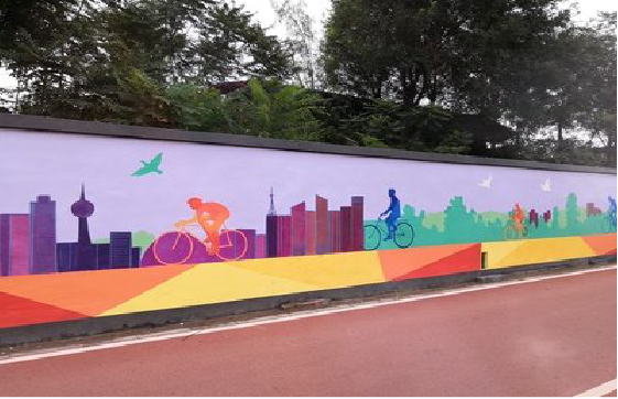 会同墙体彩绘-围墙