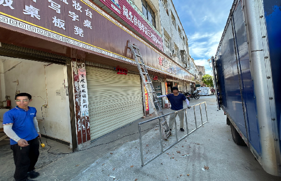 会同装招牌的时候要注意什么？