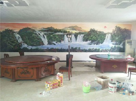 会同墙绘-写实风景