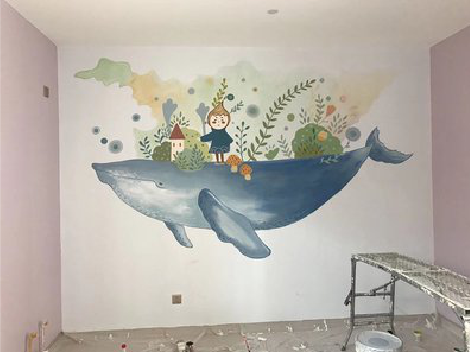 会同手绘墙的特点及优势。